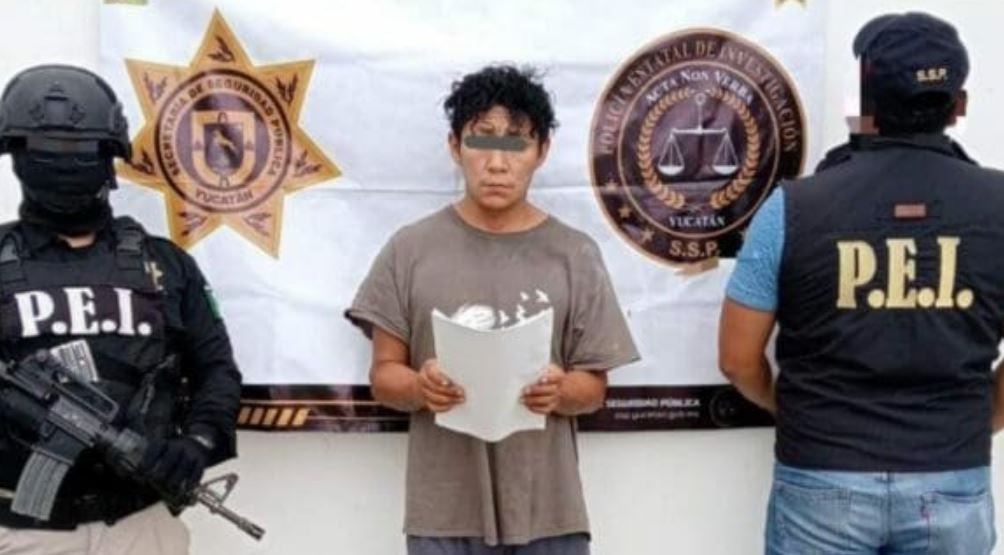 Joven de 24 años detenido por abusar y asesinar a mujer de 94 años en Mérida