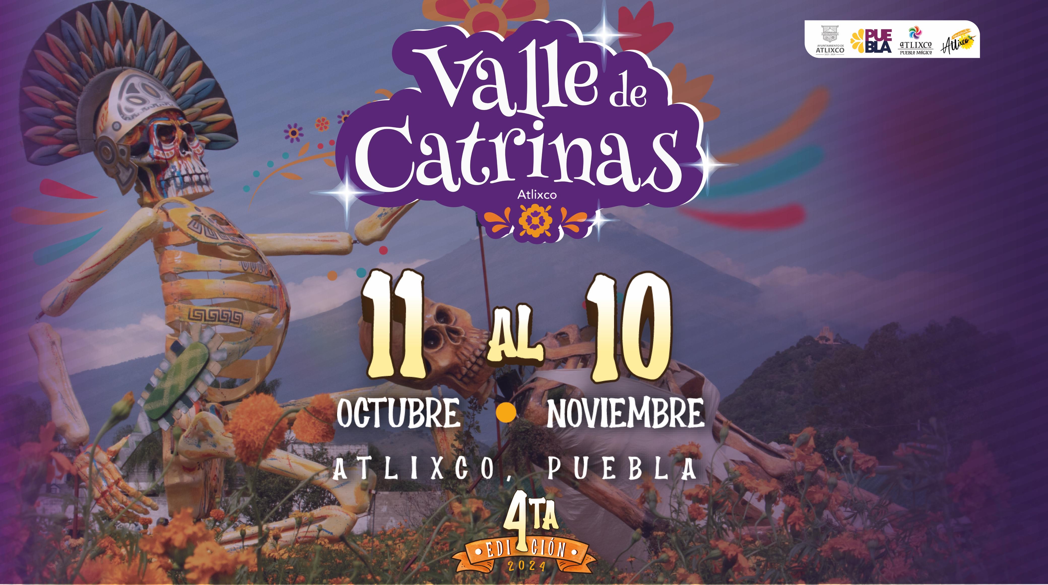 ¡Descubre el Festival Internacional Valle de Catrinas 2023 en Atlixco!
