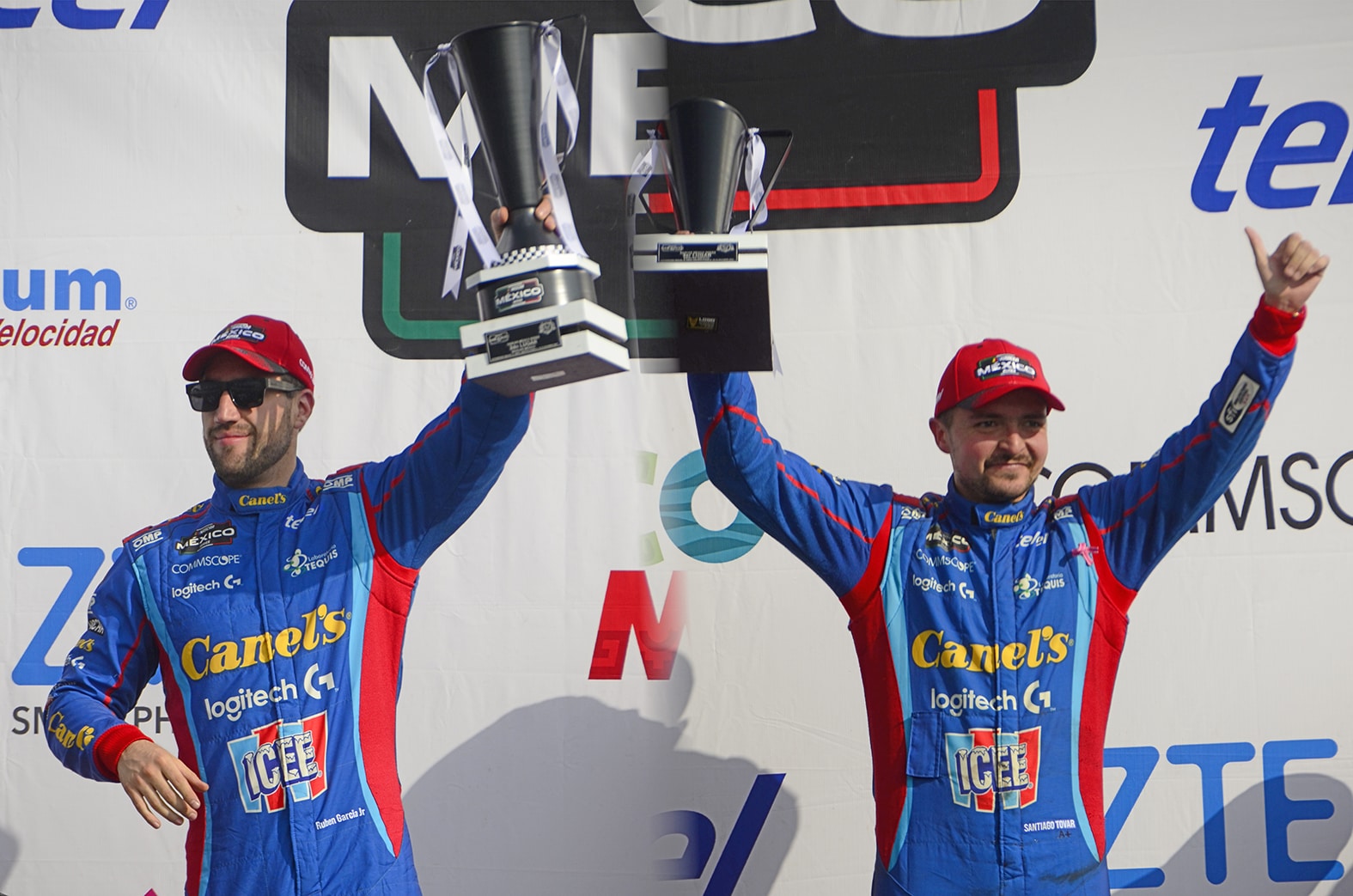 Rubén García Jr. y Santiago Tovar avanzan a la final de NASCAR México