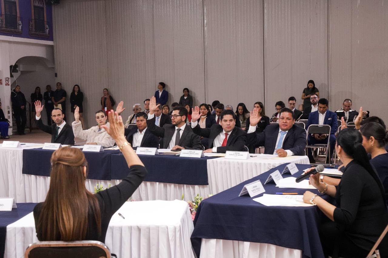 Designa Cabildo de San Andrés Cholula a nuevos titulares del gabinete municipal