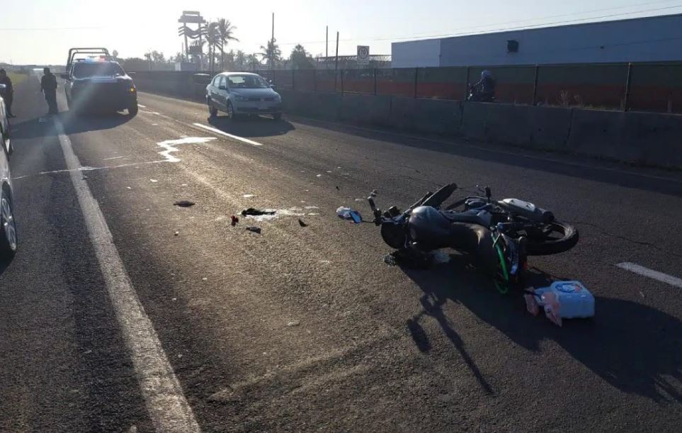 Trágico accidente en carretera México 15: motociclista pierde la vida