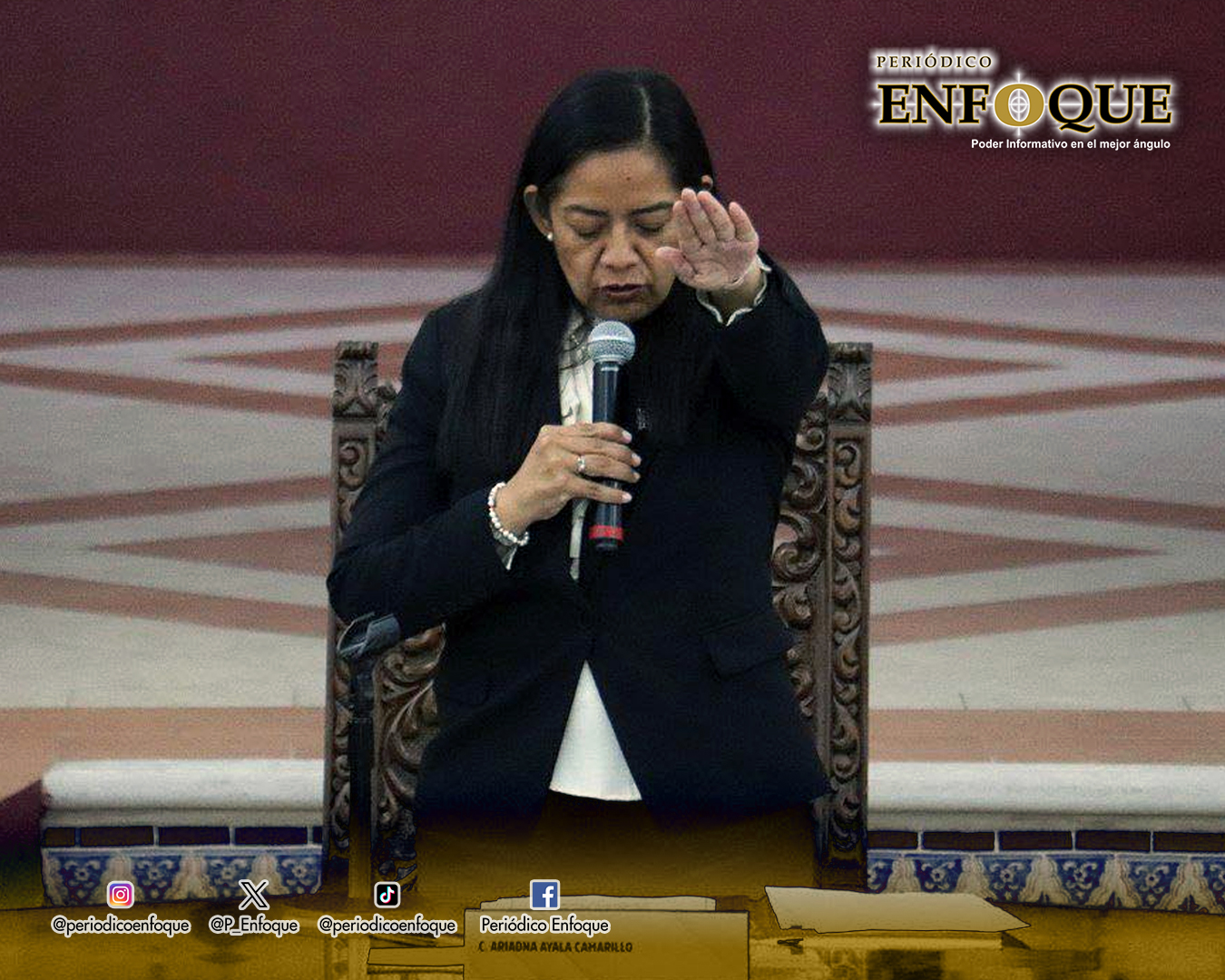 Ariadna Ayala Camarillo Toma Protesta como Presidenta Municipal de Atlixco: Un Futuro Brillante por Delante