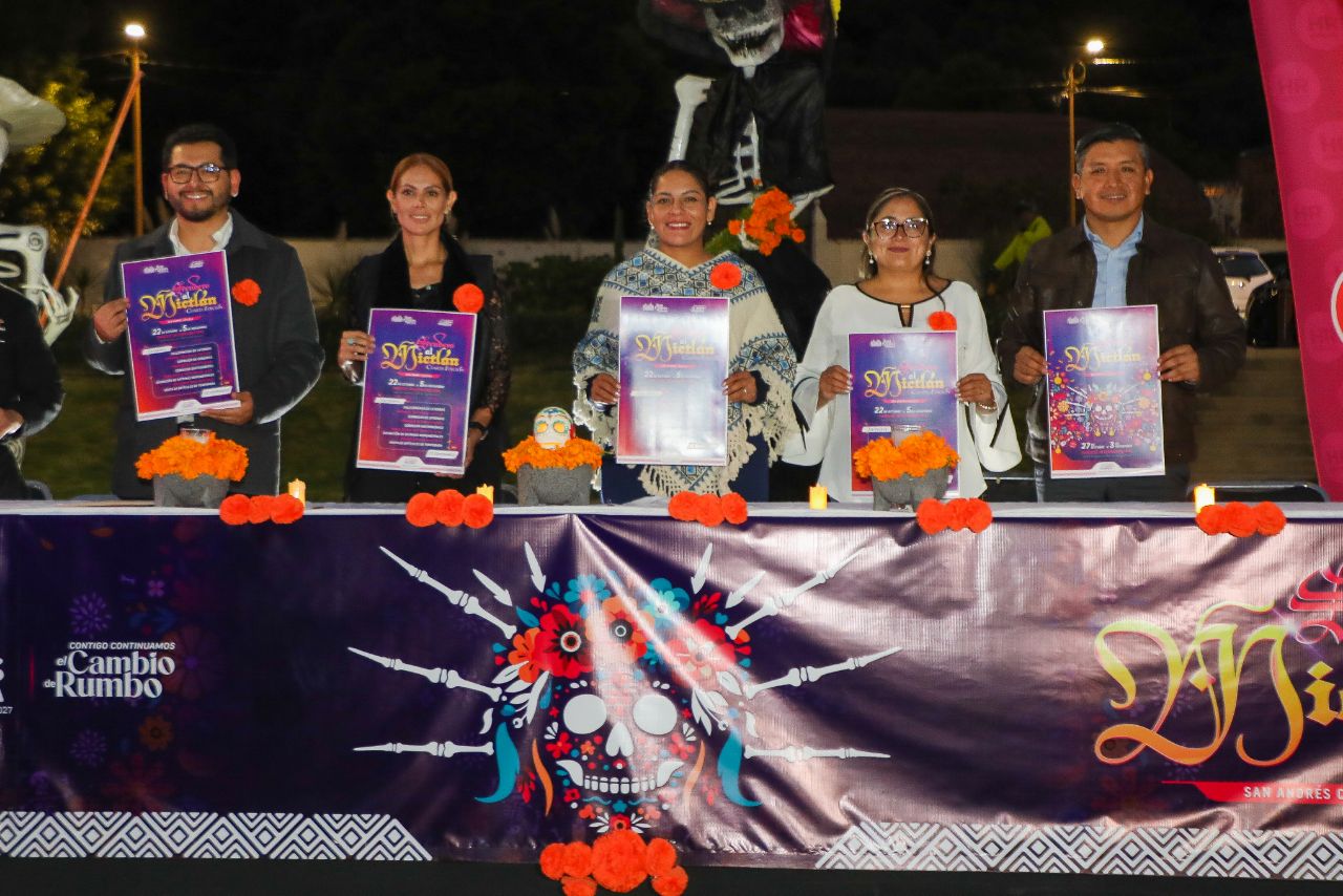 Presenta Lupita Cuautle el Festival Sendero al Mictlán cuarta edición