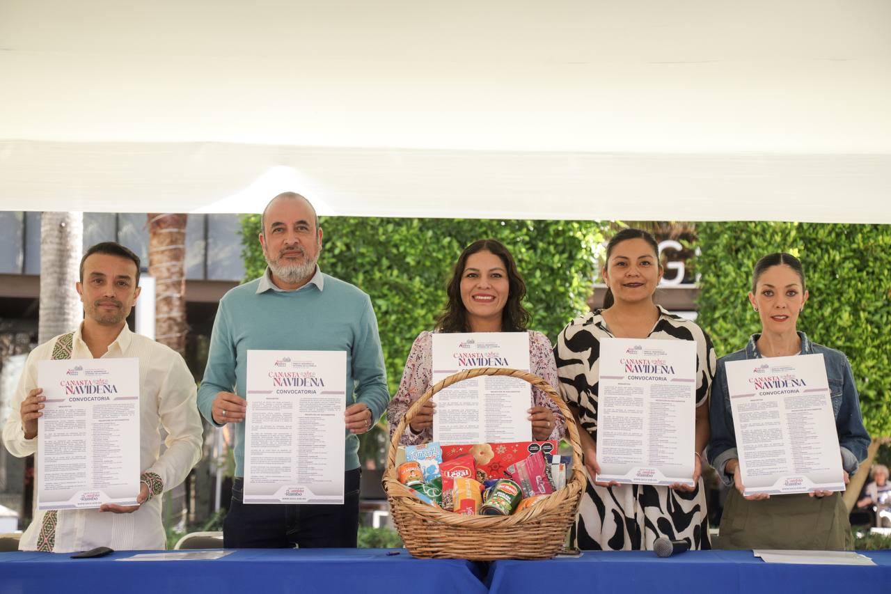 Lupita Cuautle presenta la cuarta edición de los programas “Abrigo Solidario” y “Canasta Navideña”