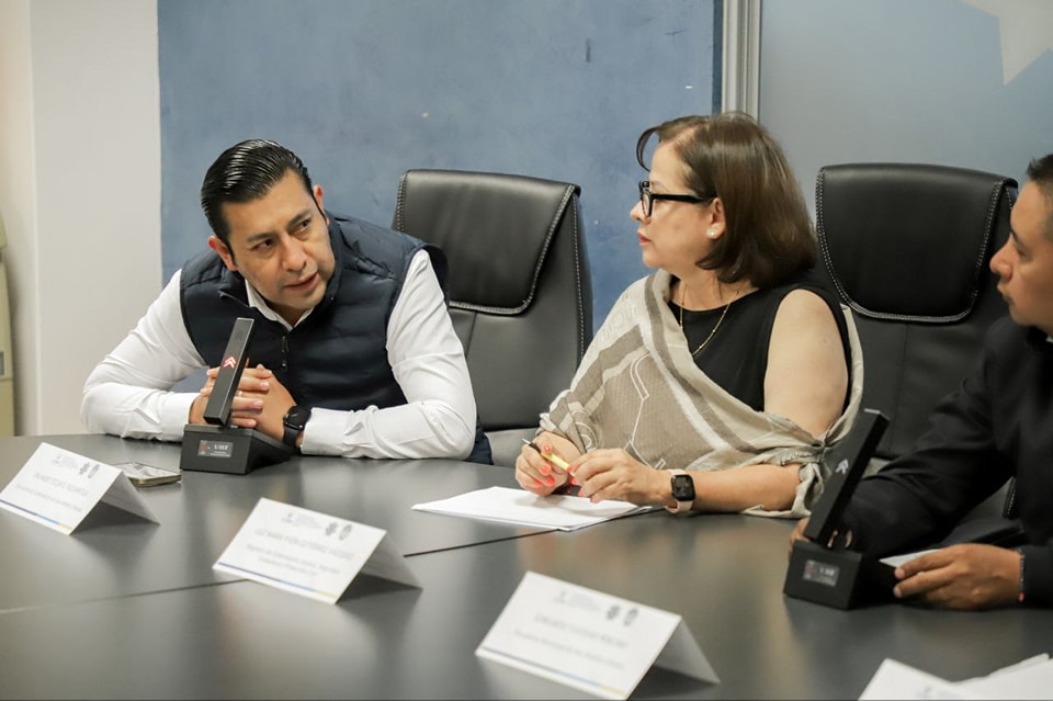 Encabeza Edmundo Tlatehui Mesa Semanal de Seguridad Pública