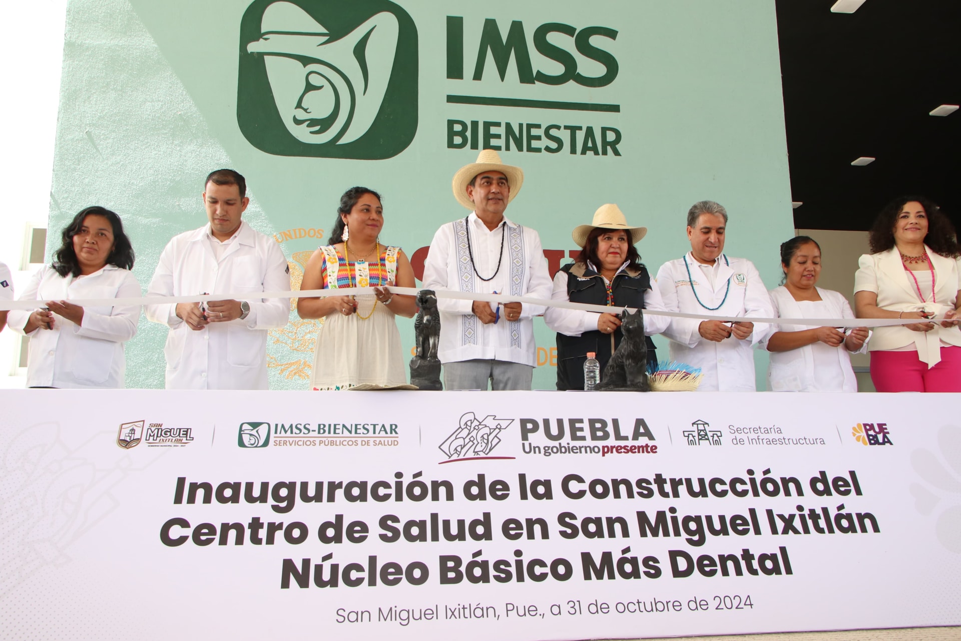 Inauguran en Puebla un nuevo Centro de Salud bajo el modelo IMSS Bienestar
