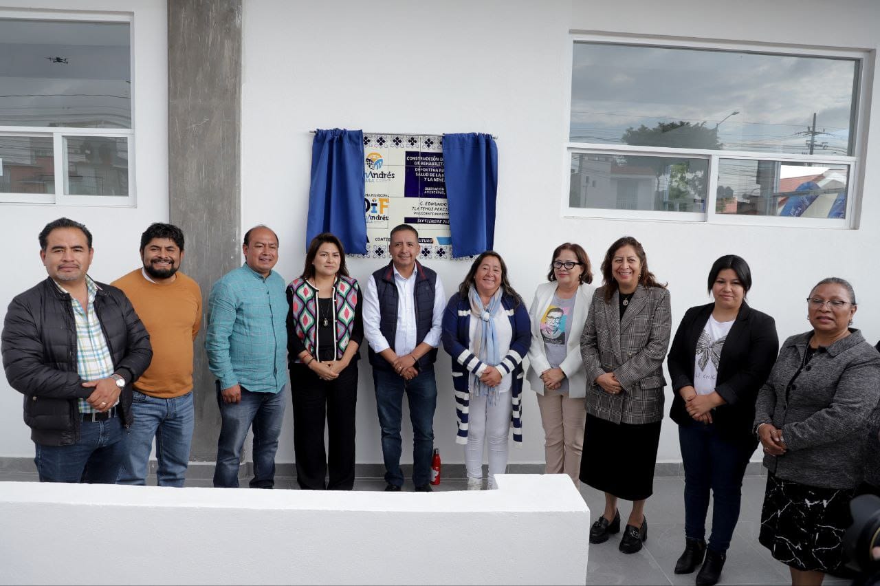 Edmundo Tlatehui devela placa inaugural de tercera Subsecretaria de Seguridad Pública en Atlixcáyotl