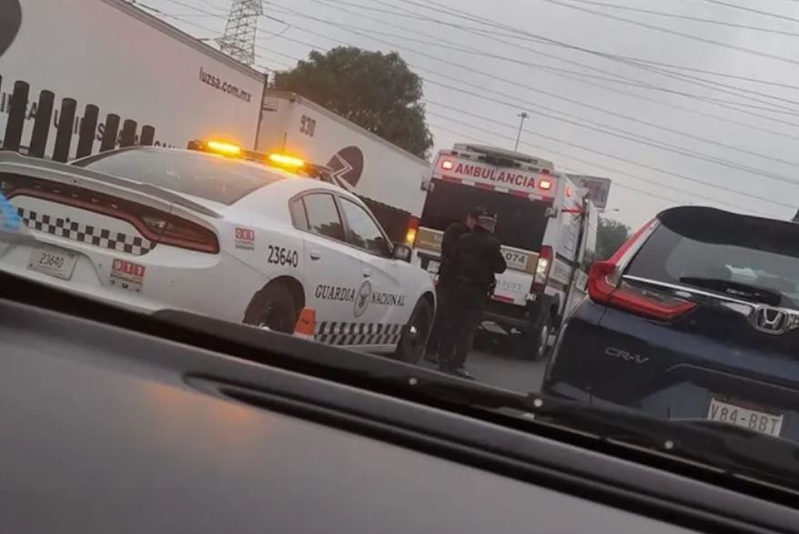 Accidente en la México-Querétaro: atropello provoca cierre parcial