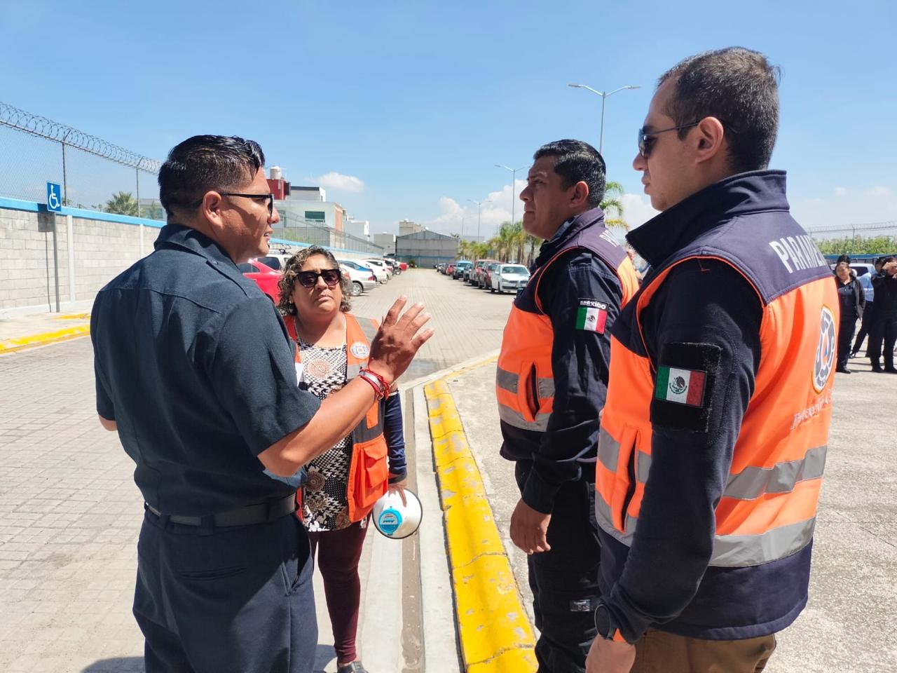 Participa Ayuntamiento de San Andrés Cholula en el Simulacro Nacional 2024