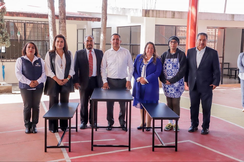 etp inaugura comedor en telesecundaria 5