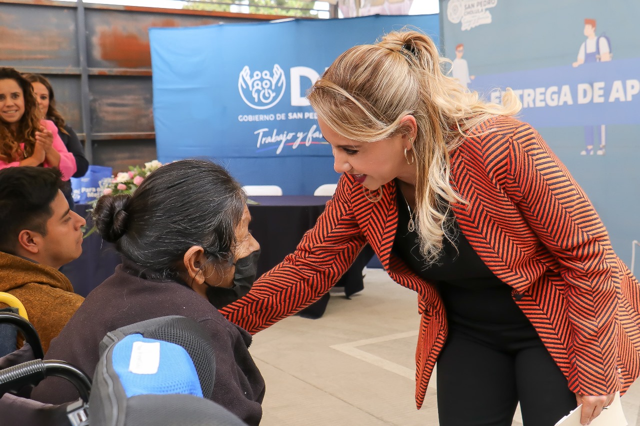 Paola Angon promueve la accesibilidad de personas con discapacidad 