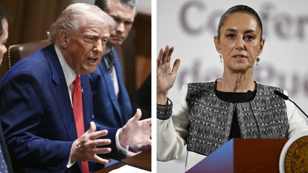 Trump elogia a Sheinbaum pero celebra que aranceles detuvieron inversiones en México