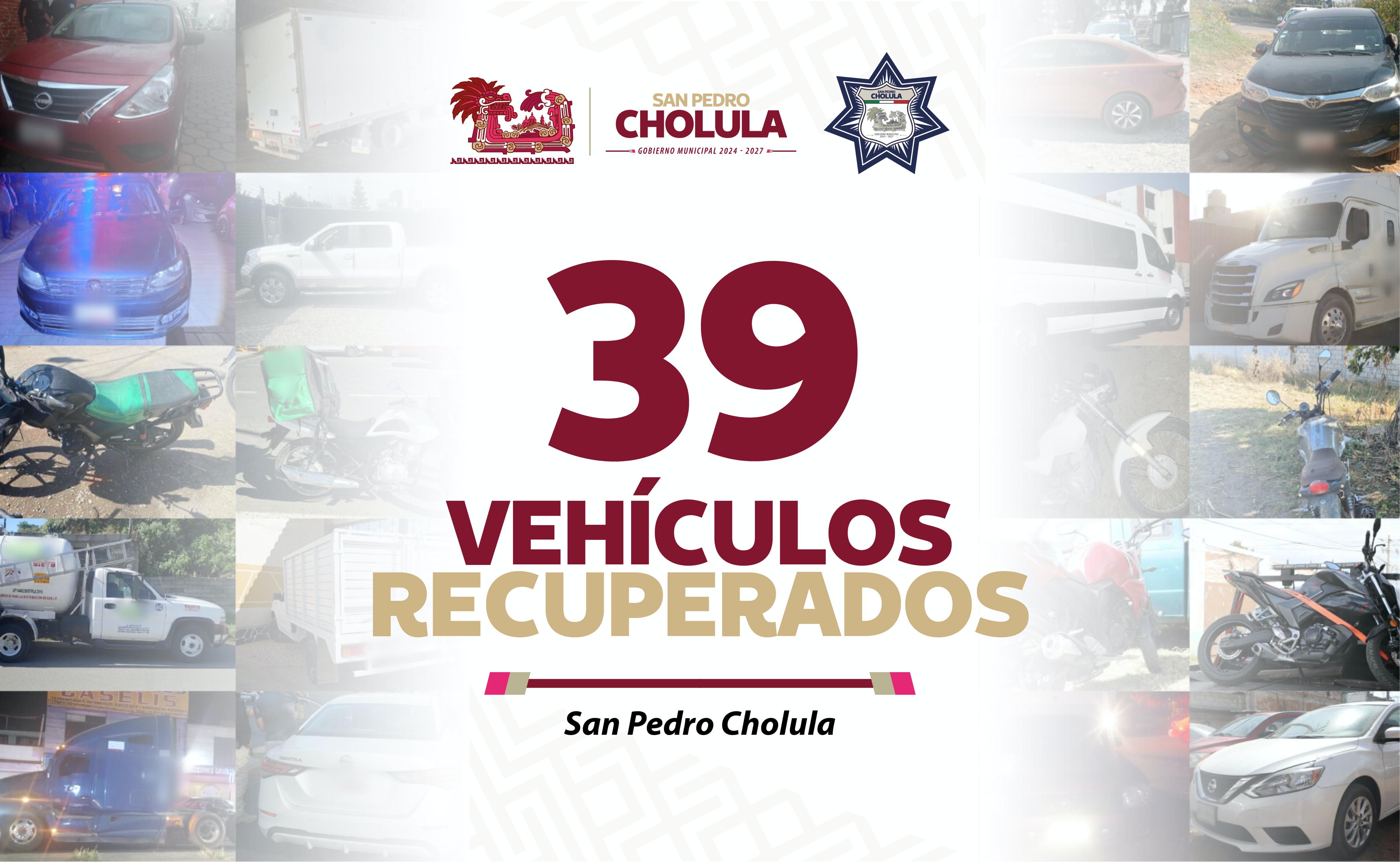 Detiene Policía de San Pedro Cholula a 255 personas en el primer trimestre de 2025