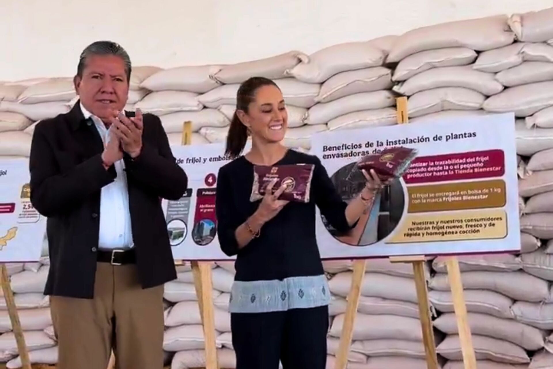 Claudia Sheinbaum lanza el “Frijol del Bienestar” en Zacatecas