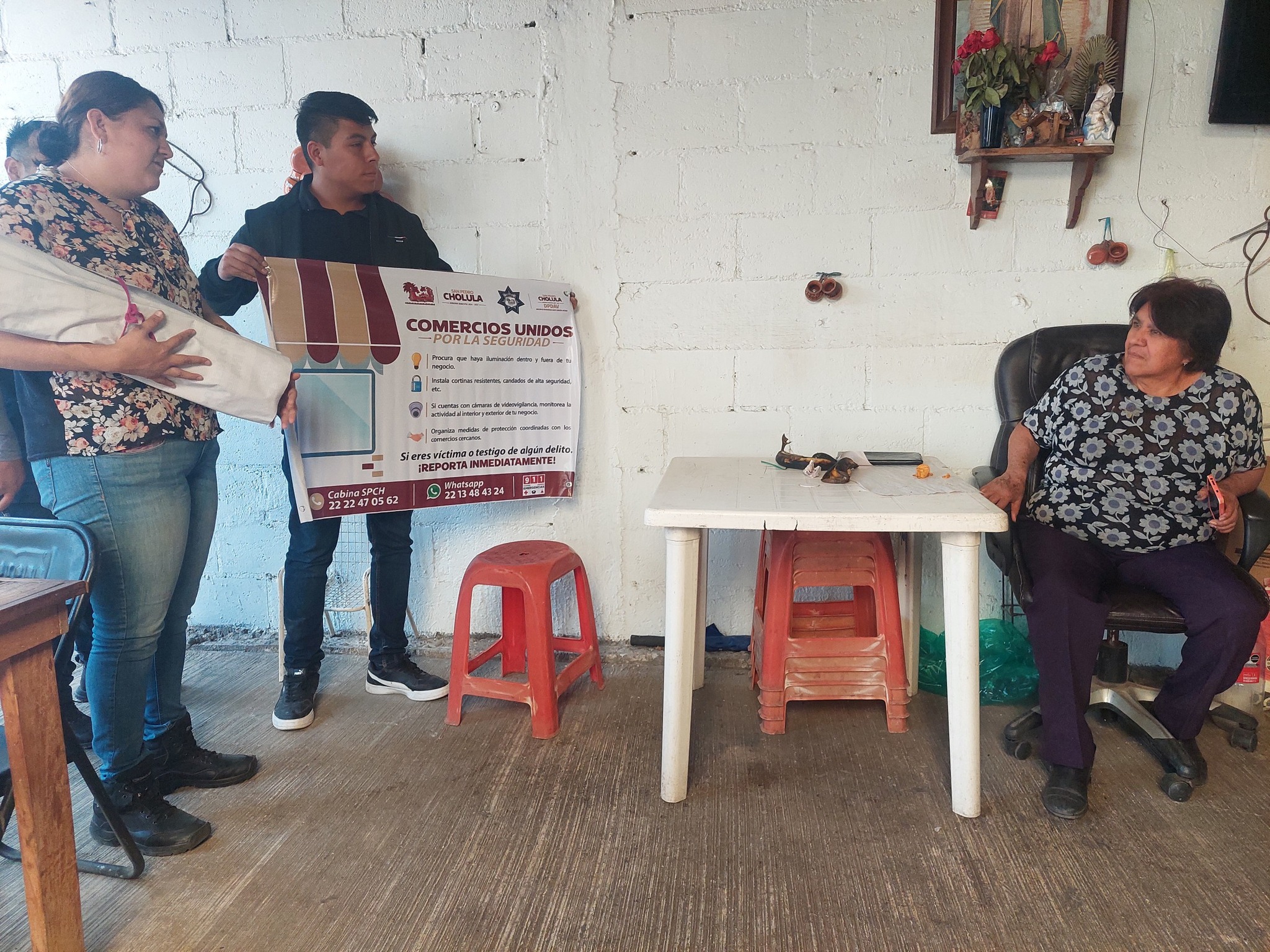 "Comerciantes Unidos por la Seguridad": Activo en Santiago Momoxpan