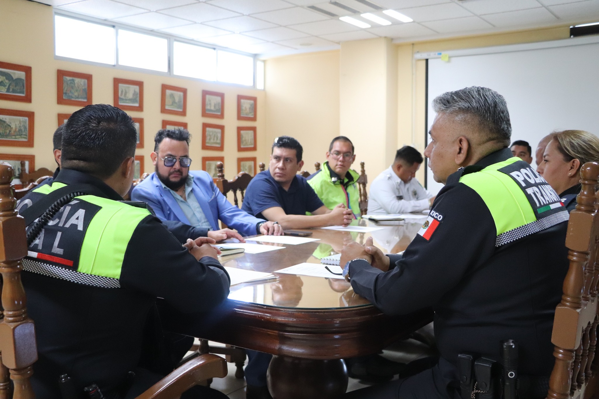 Fortalece San Pedro Cholula coordinación metropolitana en materia de vialidad y seguridad