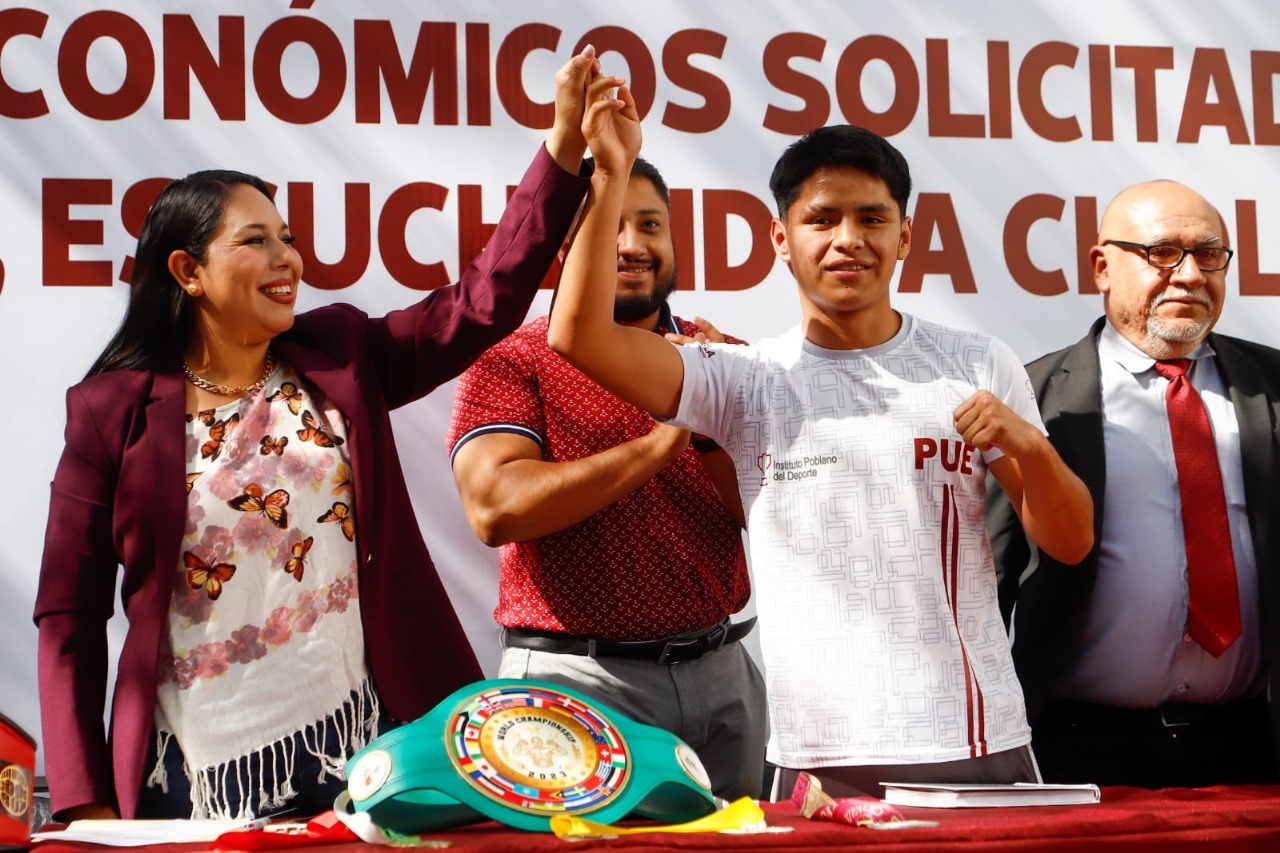 El Gobierno Municipal reafirma su compromiso con las y los cholultecas: Tonantzin Fernández