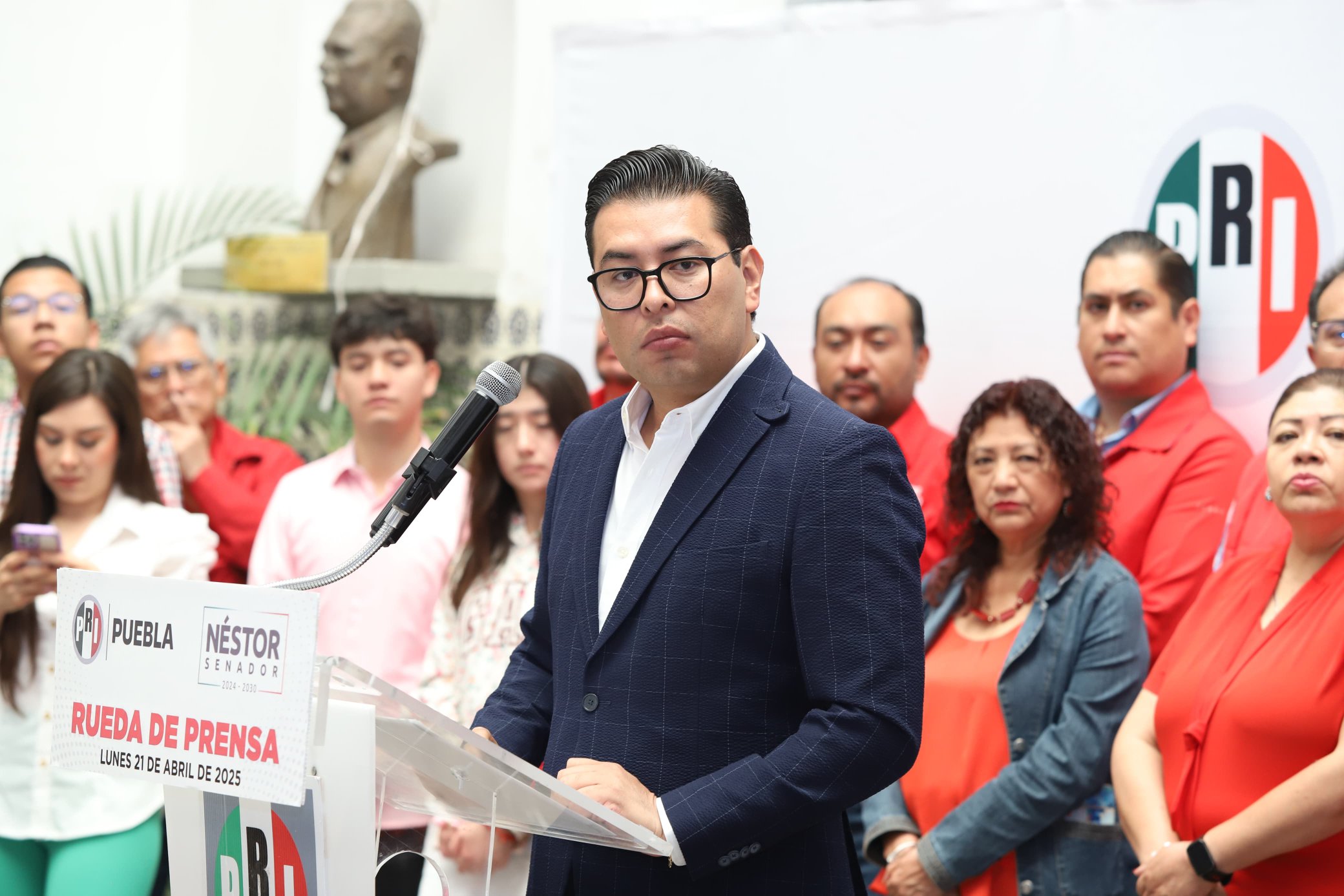 PRI Puebla no perderá su registro y se fortalecerá rumbo a 2027: Néstor Camarillo