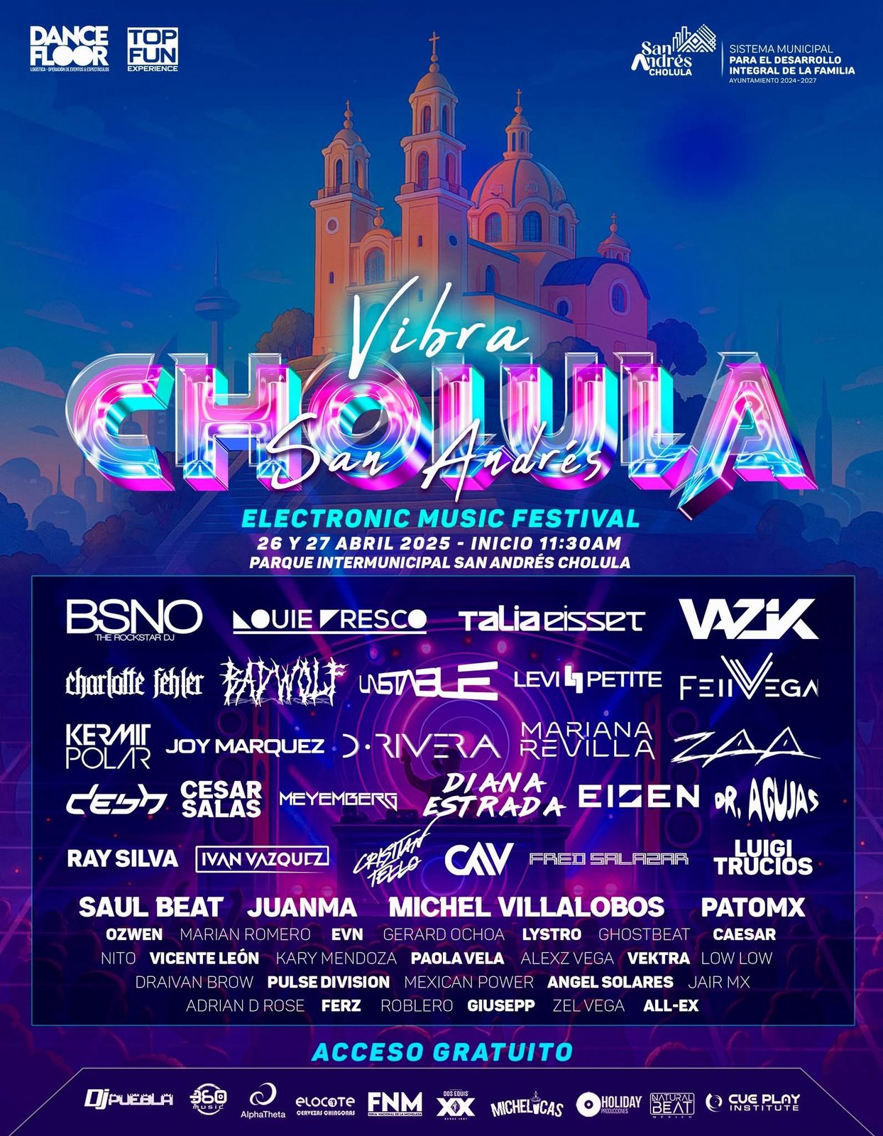 Anuncian ritual sonoro al pie de la pirámide: festival “Vibra San Andrés Cholula”