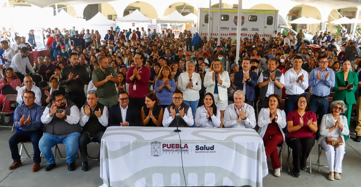 Tonantzin Fernández y Carlos Pacheco unen esfuerzos por la salud de Cholula con el respaldo del gobernador Armenta