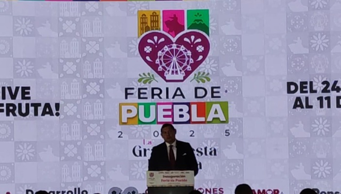 Alejandro Armenta inaugura la Feria de Puebla 2025