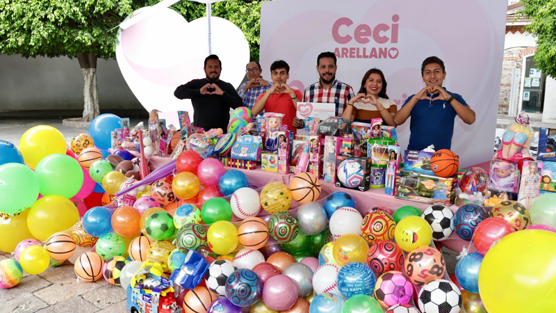 SEDIF Puebla entrega juguetes a niñas y niños vulnerables por el Día del Niño