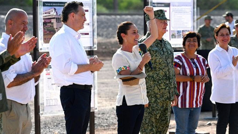 Sheinbaum Inicia Construcción del Tren México-Querétaro con Ejército a Cargo