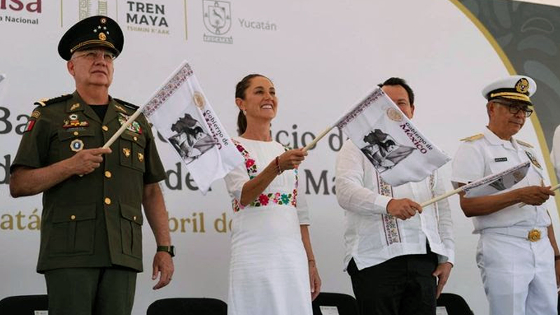 Sheinbaum Inicia Obras del Tren Maya de Carga para Impulsar el Sureste