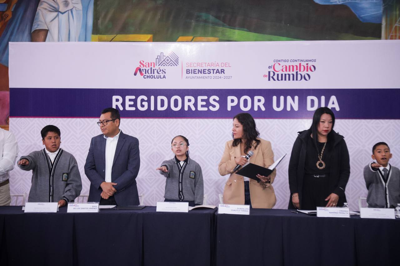 regidores por un día niños sach 4