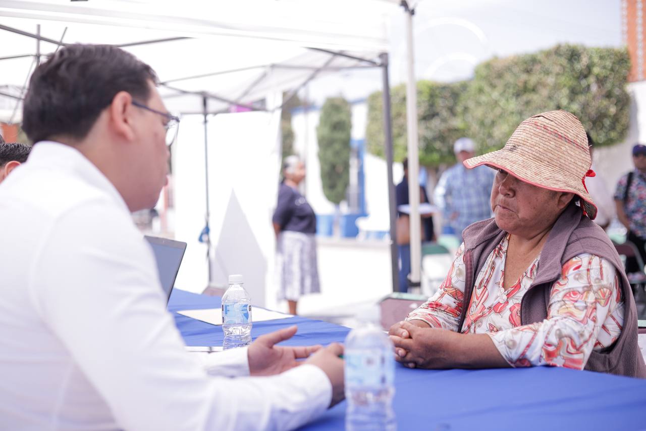 Encabeza Lupita Cuautle quinta jornada “Contigo Migrante” en Tonantzintla