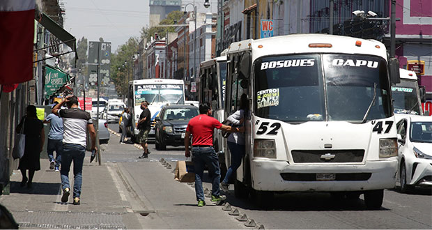Refuerza Ayuntamiento de Puebla operativos de Transporte Seguro en zonas con mayor incidencia delictiva