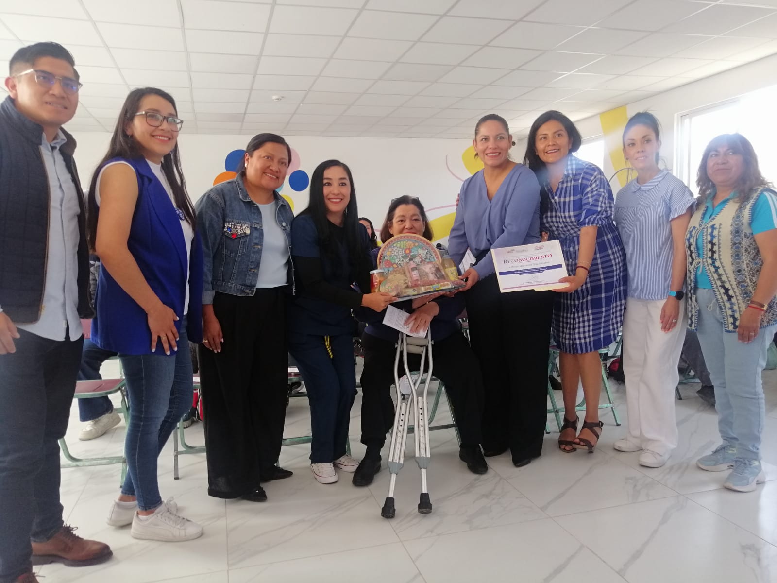 Guadalupe Cuautle encabeza encuentro con familias de niñas y niños de TEA