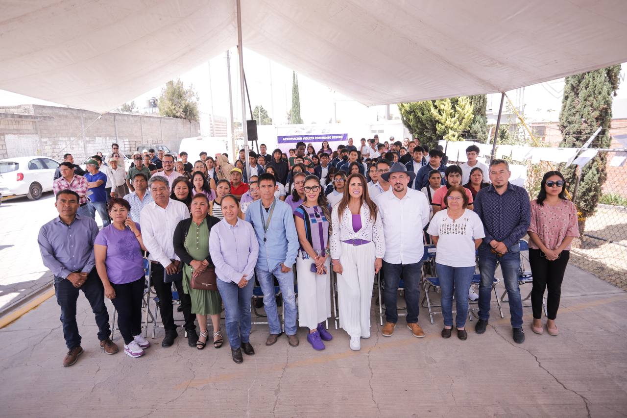 Más espacios seguros promueve Lupita Cuautle con “Apropiación Violeta”