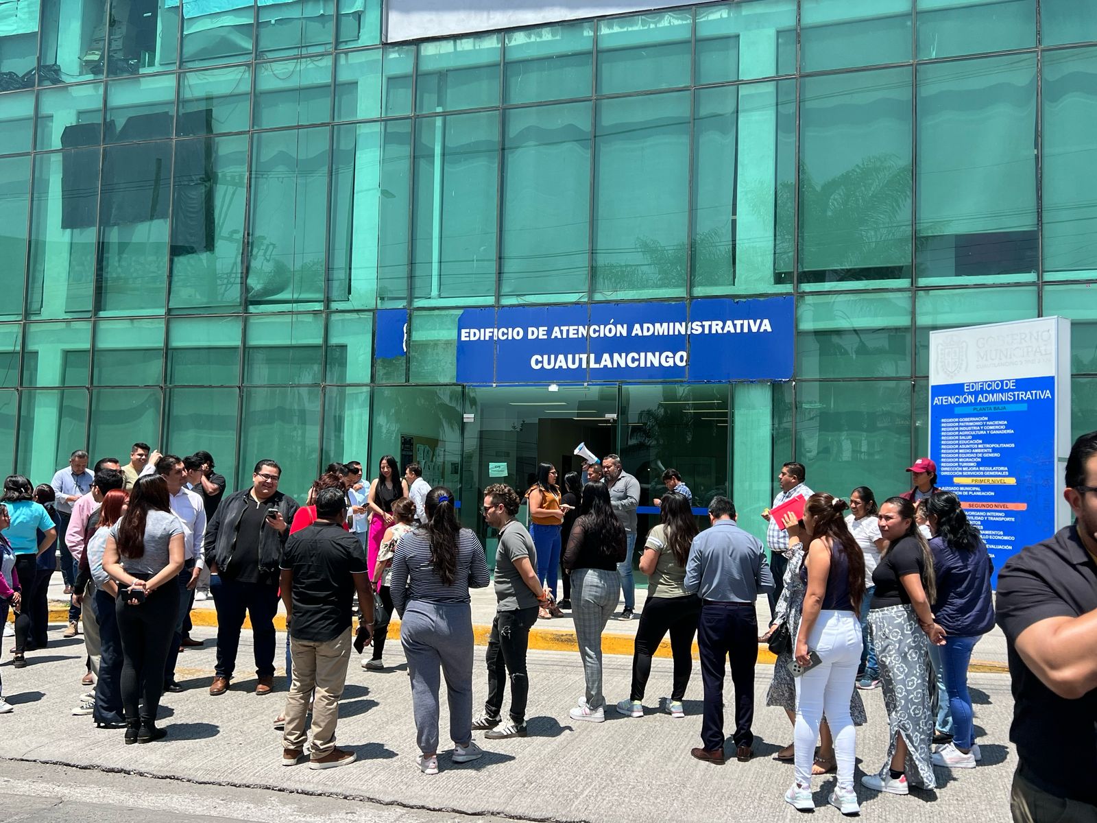 Participa Cuautlancingo en el Primer Simulacro Nacional 2025