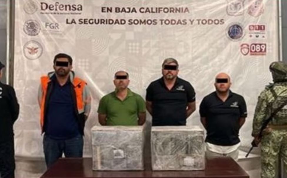 Seis detenidos y 66 kilos de droga asegurada en operativos en Baja California
