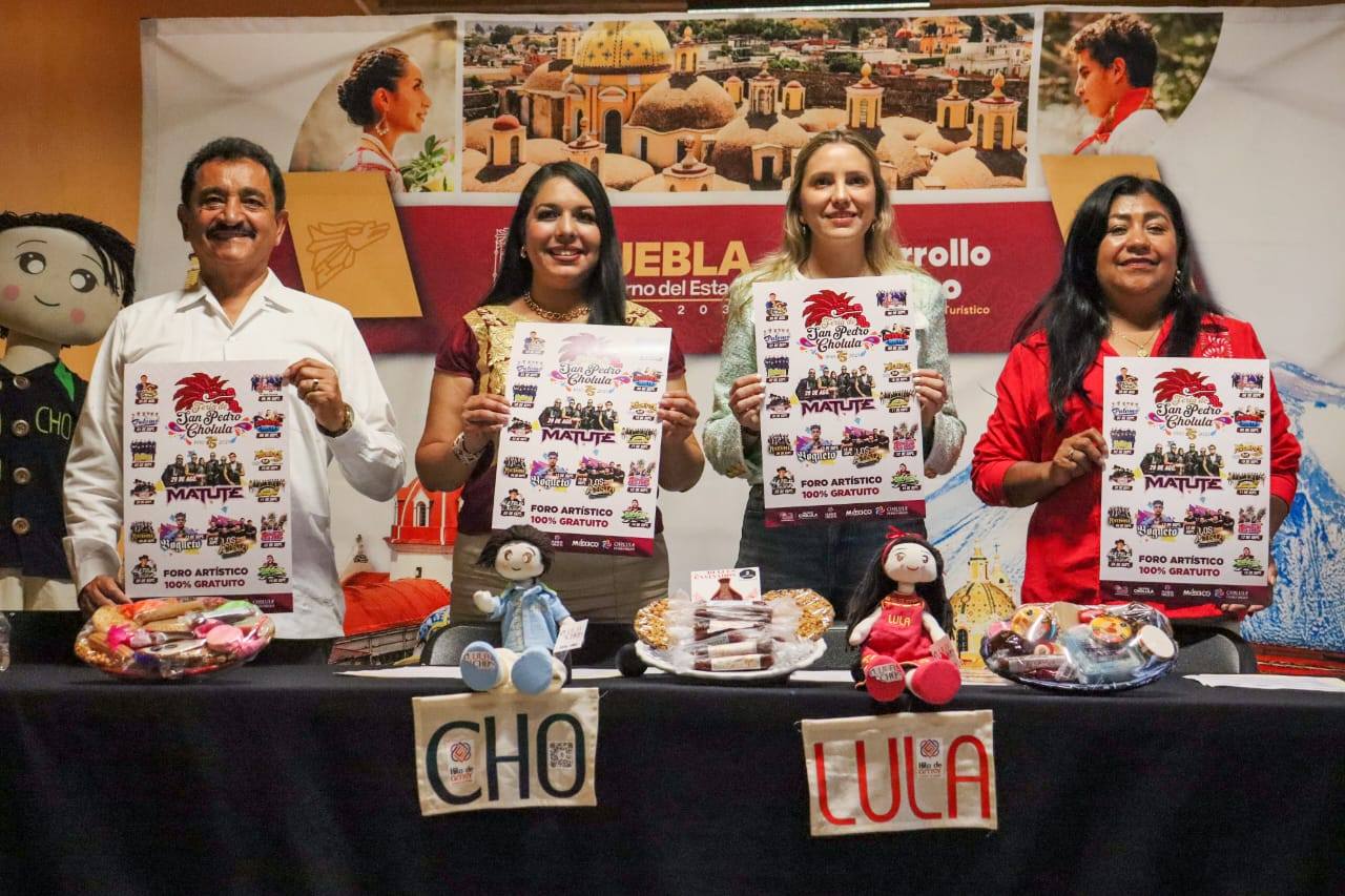 Anuncian la 75ª edición de la Feria de Cholula: cultura, tradición y música para todos