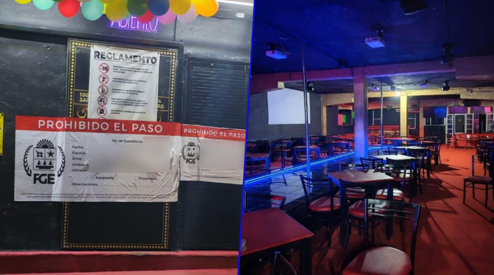 Rescatan 15 mujeres víctimas de trata en bar de Tulum tras cateo
