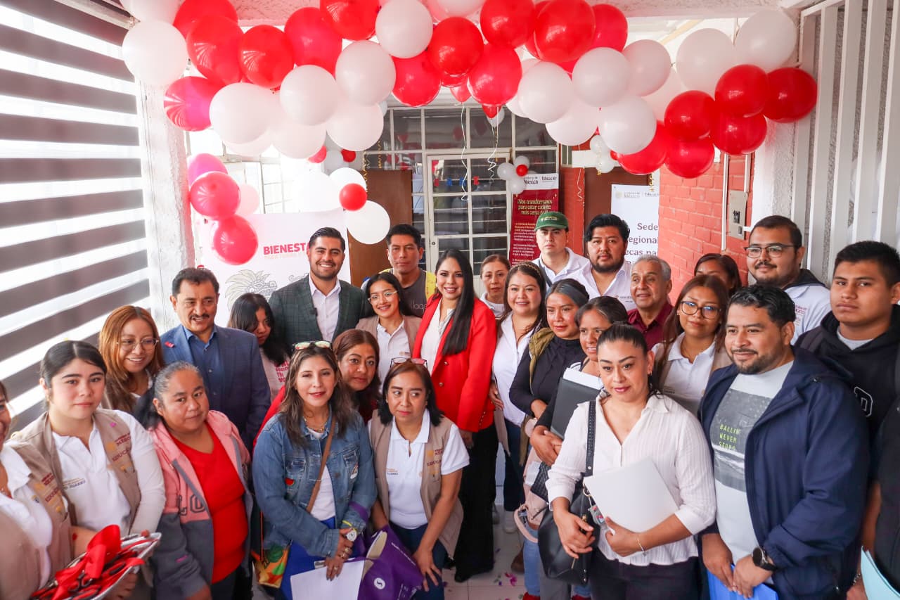 Inauguran Sede Regional de Becas para el Bienestar en San Pedro Cholula