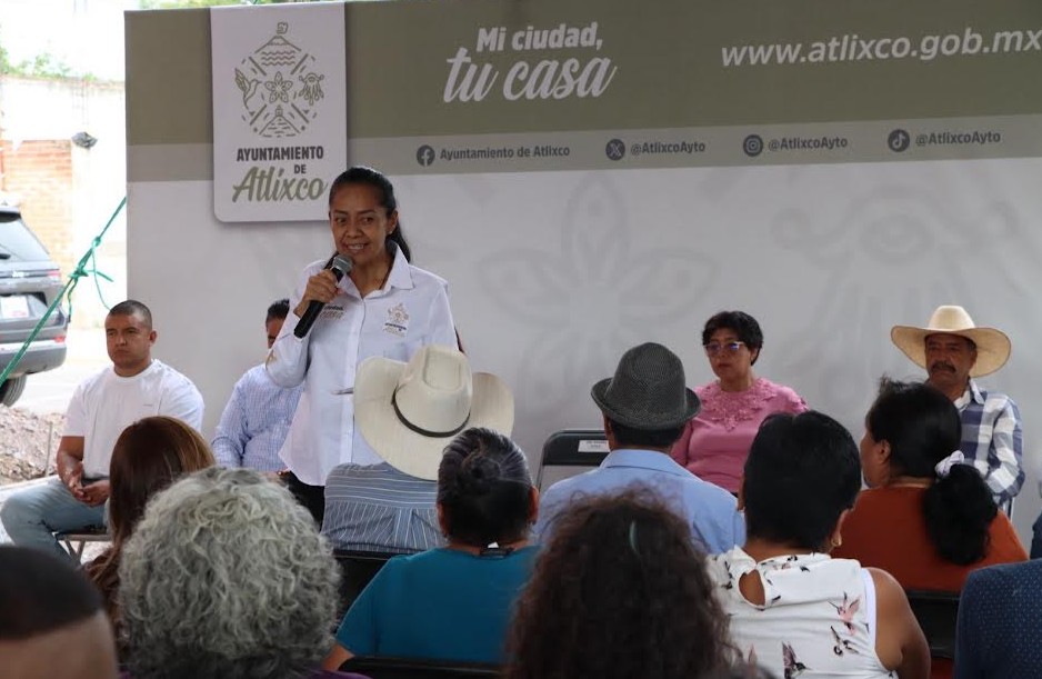 Arranque de la obra en Atlixco