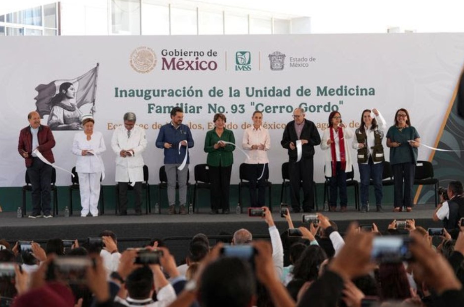 Inauguración de la UMF 93 en Ecatepec