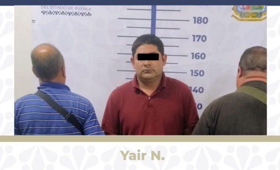Orden de aprehensión cumplida en Puebla