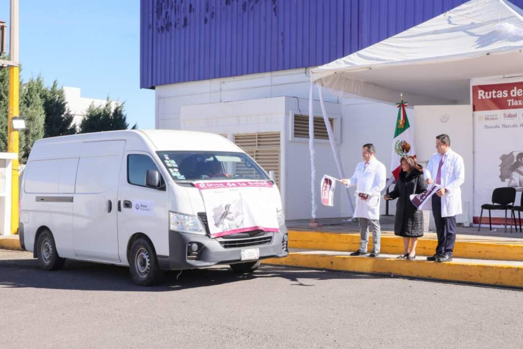 Tlaxcala se suma a las Rutas de la Salud para garantizar abasto médico
