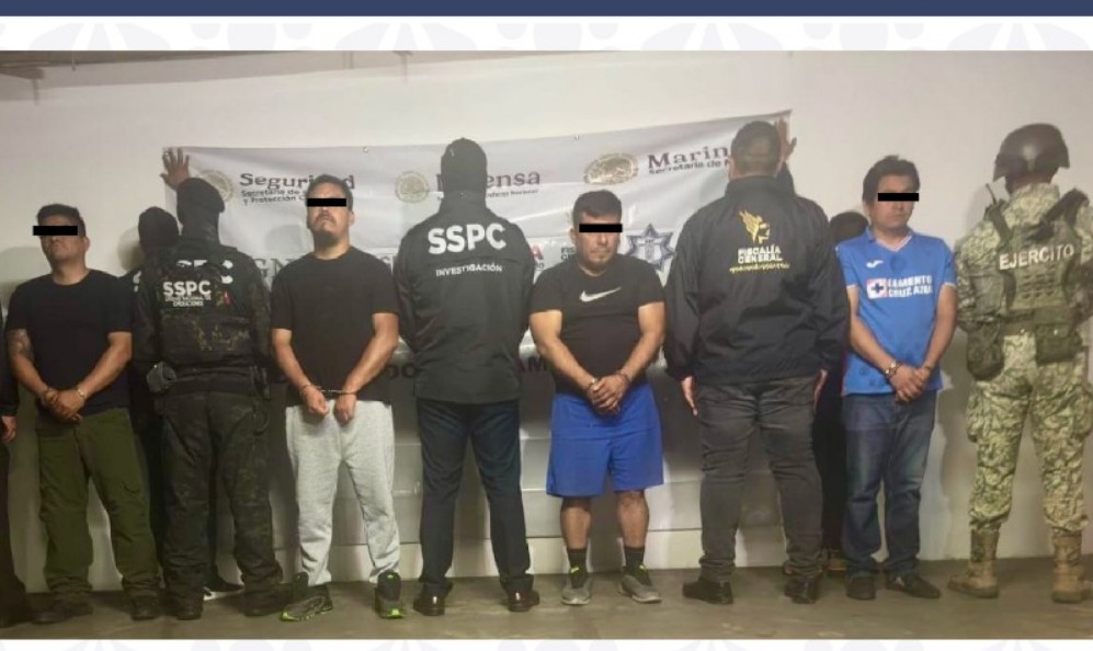 Ejecutan operativo federal contra red infiltrada en seguridad pública