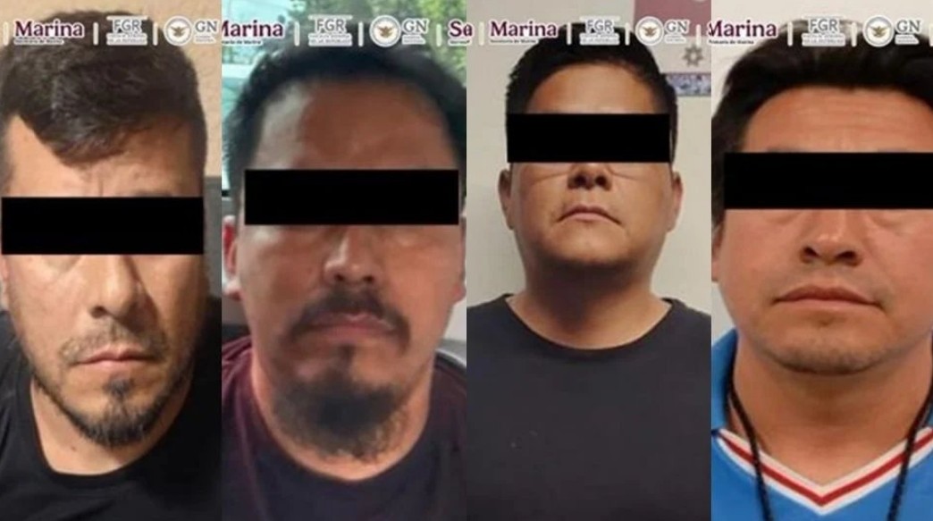Detienen a cuatro expolicías ligados al crimen y homicidios en Puebla