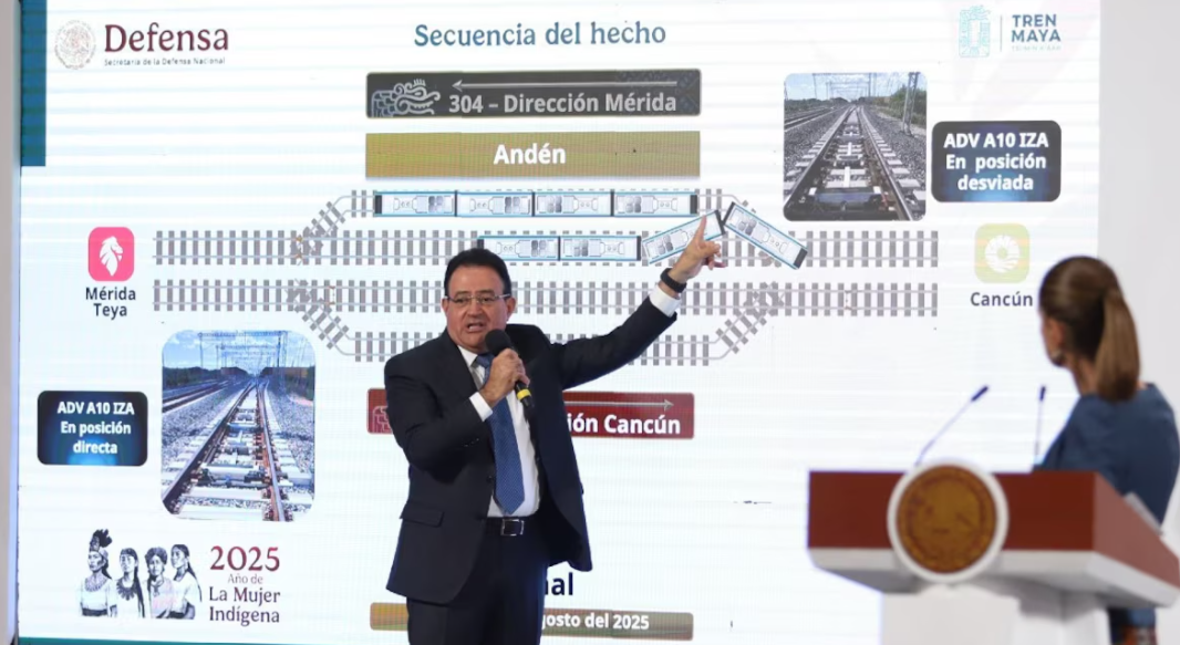 Tren Maya sufre nuevo incidente en Yucatán: investigan causas