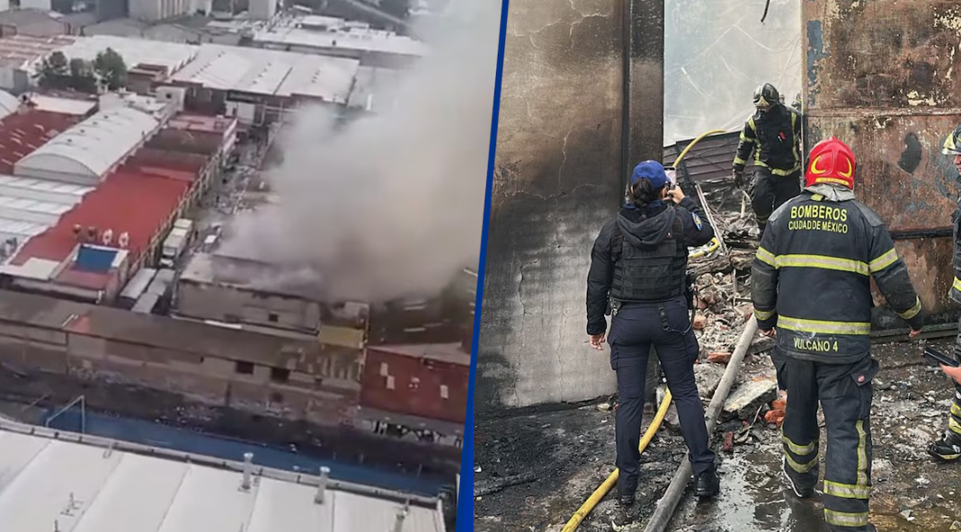 Incendio consume dos bodegas en GAM; bomberos controlan sin heridos