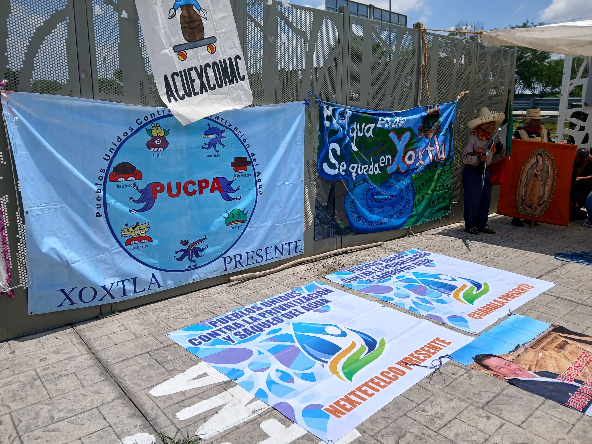 Desestiman acusaciones contra defensores del agua en audiencia realizada en Tlaxcalancingo