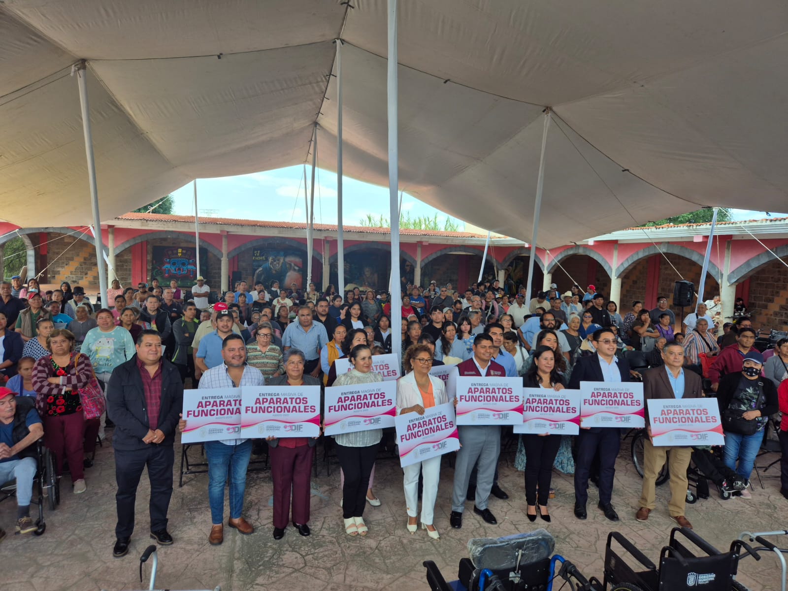 Cuautlancingo impulsa inclusión con entrega de apoyos funcionales a personas con discapacidad