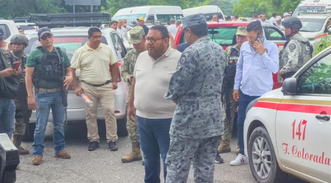 Tlayolapa: Fallas mecánicas, no retención, afectaron a la Guardia Nacional