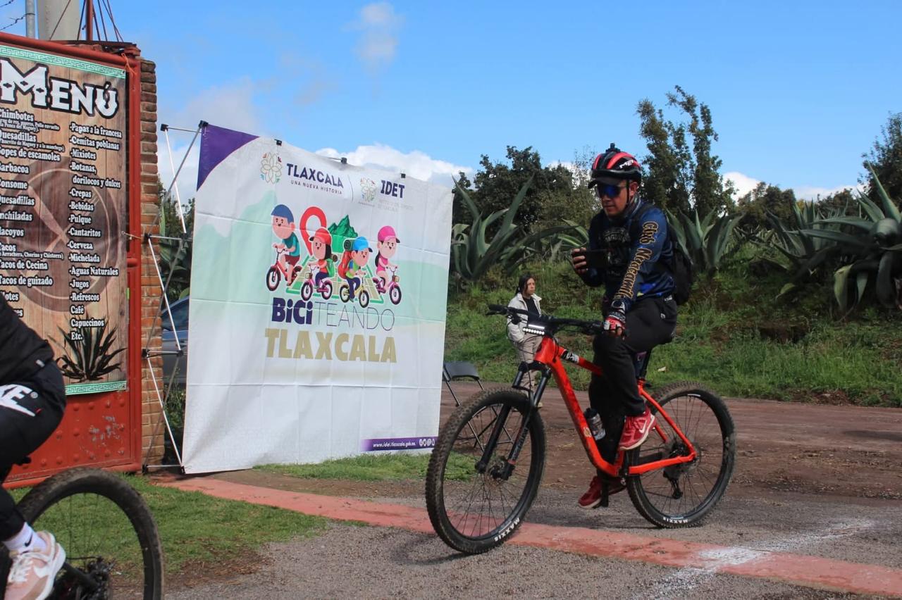 Biciteando por Tlaxcala: deporte, cultura y bienestar en Nanacamilpa
